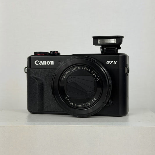 Canon PowerShot G7X Mark II 20.1MP Compact Digital Camera Black