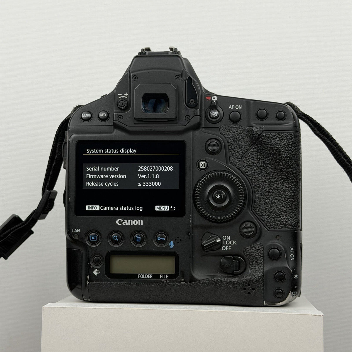 Canon EOS 1DX Mark II 20.2MP Full-Frame Professional DSLR Camera Black