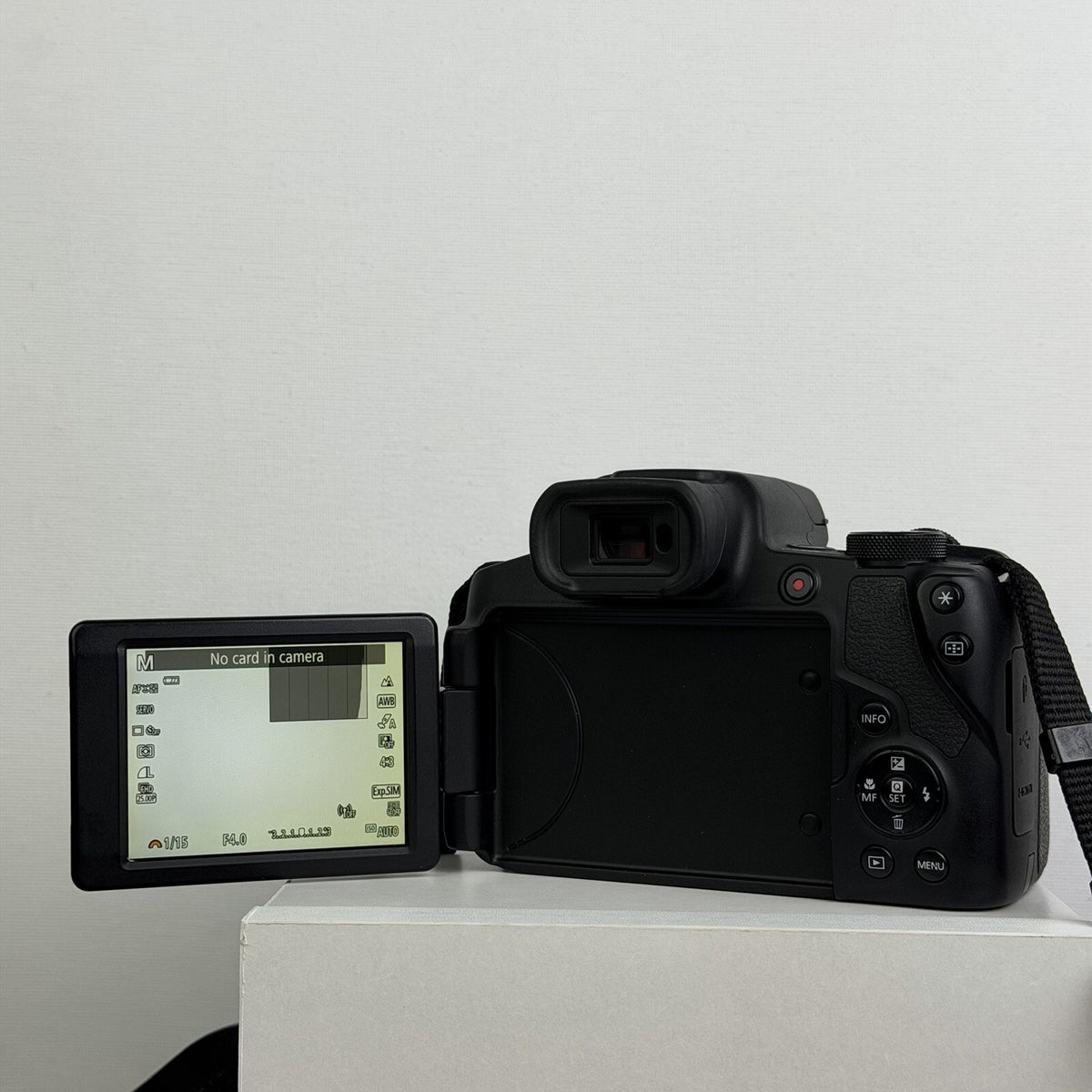 Canon PowerShot SX70 HS 20.3MP 65x Zoom 4K Wi-Fi Bridge Digital Camera + Extras