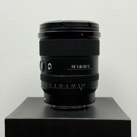 Sony FE 20mm f/1.8 G Ultra Wide Angle Lens SEL20F18G - Black