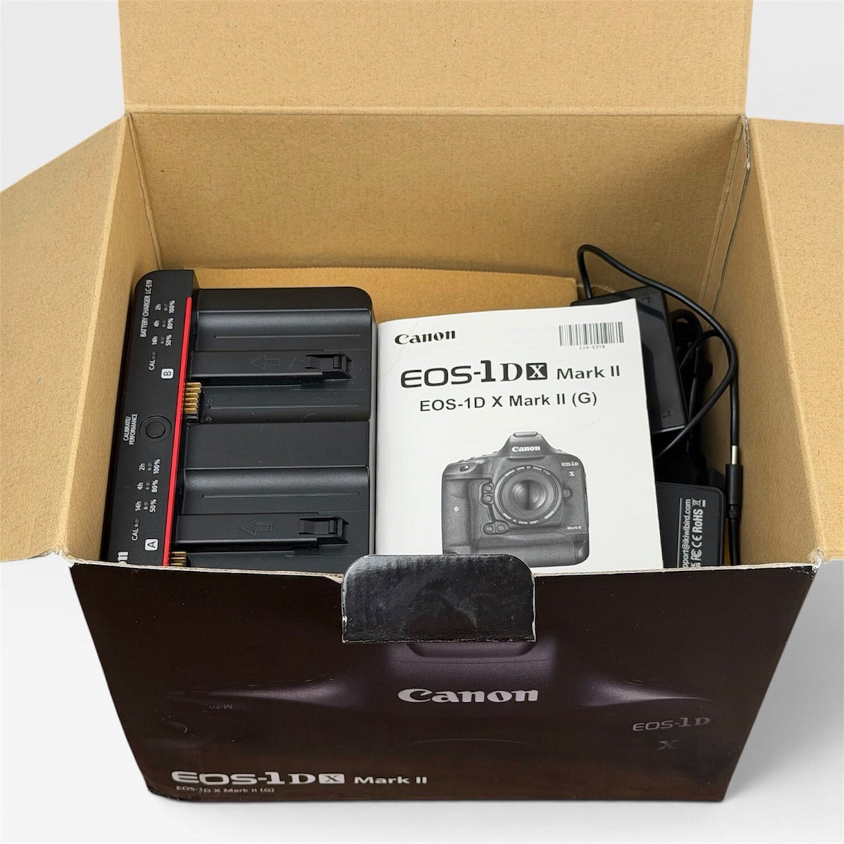 Canon EOS 1DX Mark II 20.2MP Full-Frame Professional DSLR Camera Black
