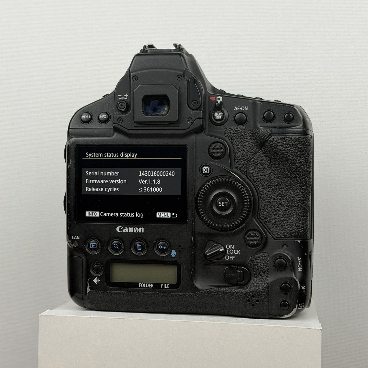 Canon EOS 1DX Mark II 20.2MP Full-Frame Professional DSLR Camera Black