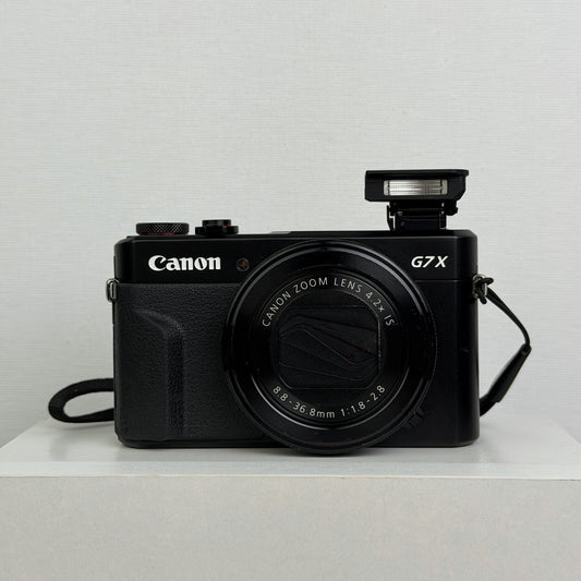 Canon PowerShot G7X Mark II 20.1MP Compact Digital Camera Black with Extras