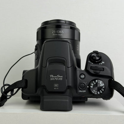 Canon PowerShot SX70 HS bridge camera, boxed – photo 10