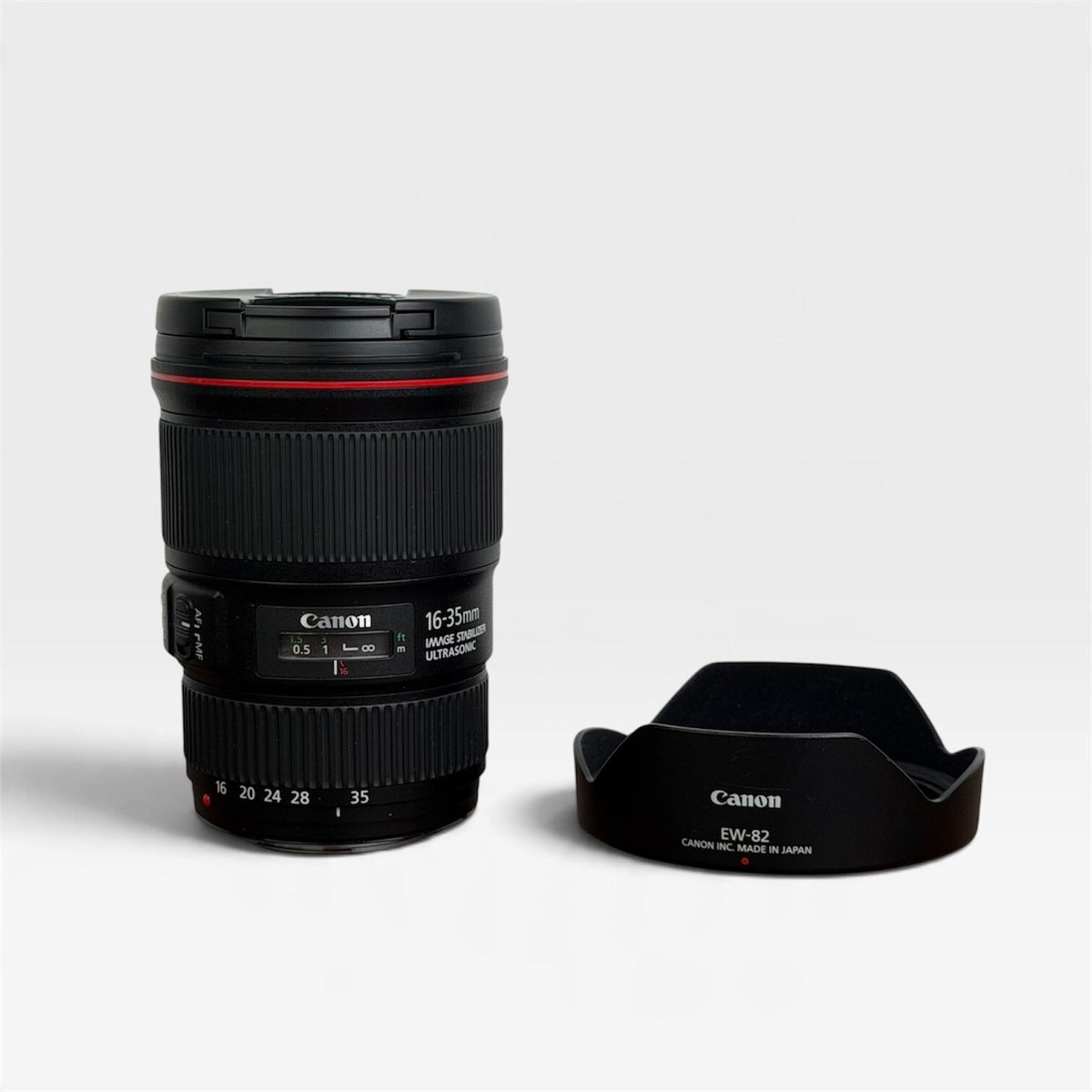 Canon EF 16-35mm F4 L IS USM AF Zoom Lens with EW-82 Hood