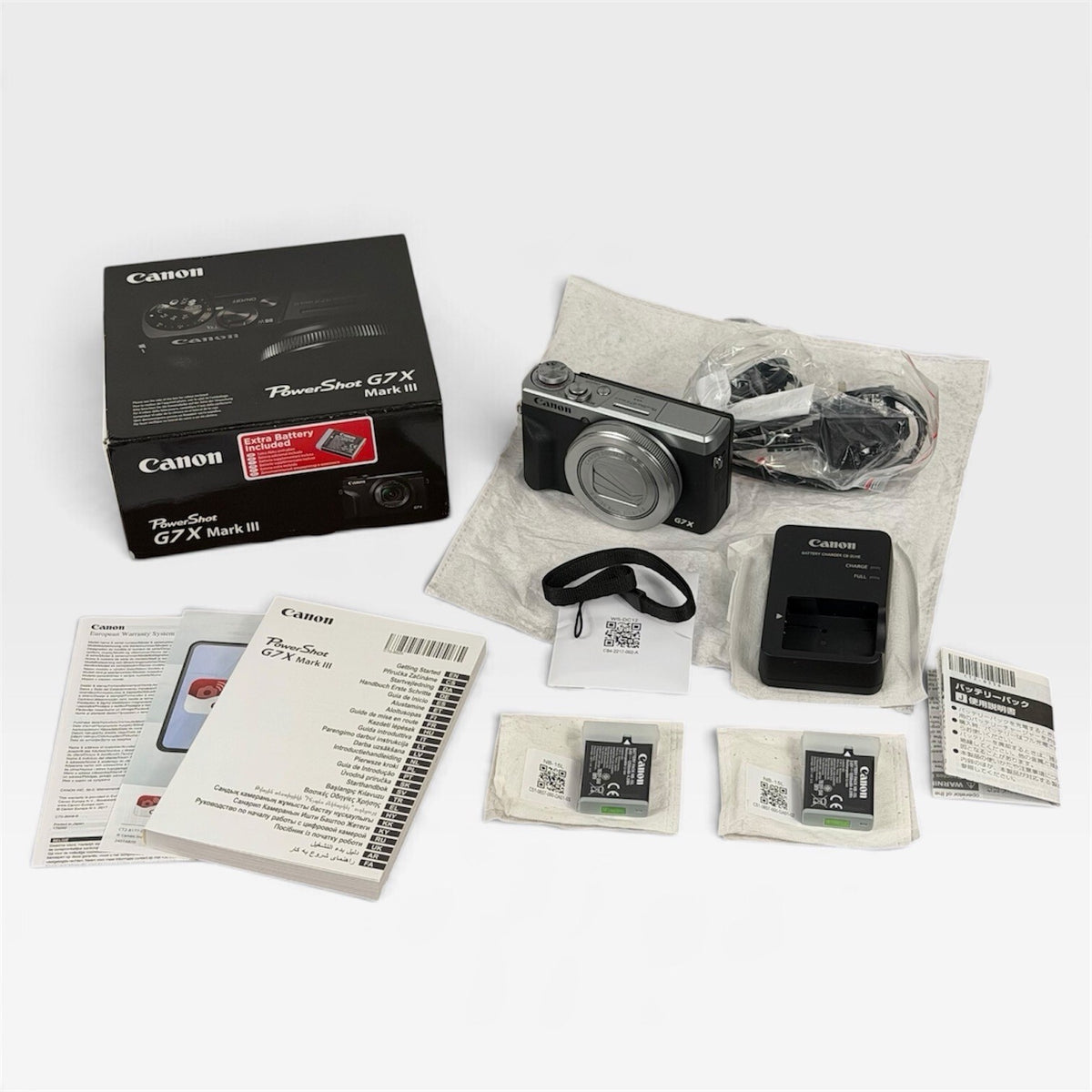 Canon PowerShot G7X Mark III 20.1MP Compact Camera Black & Silver - Brand New