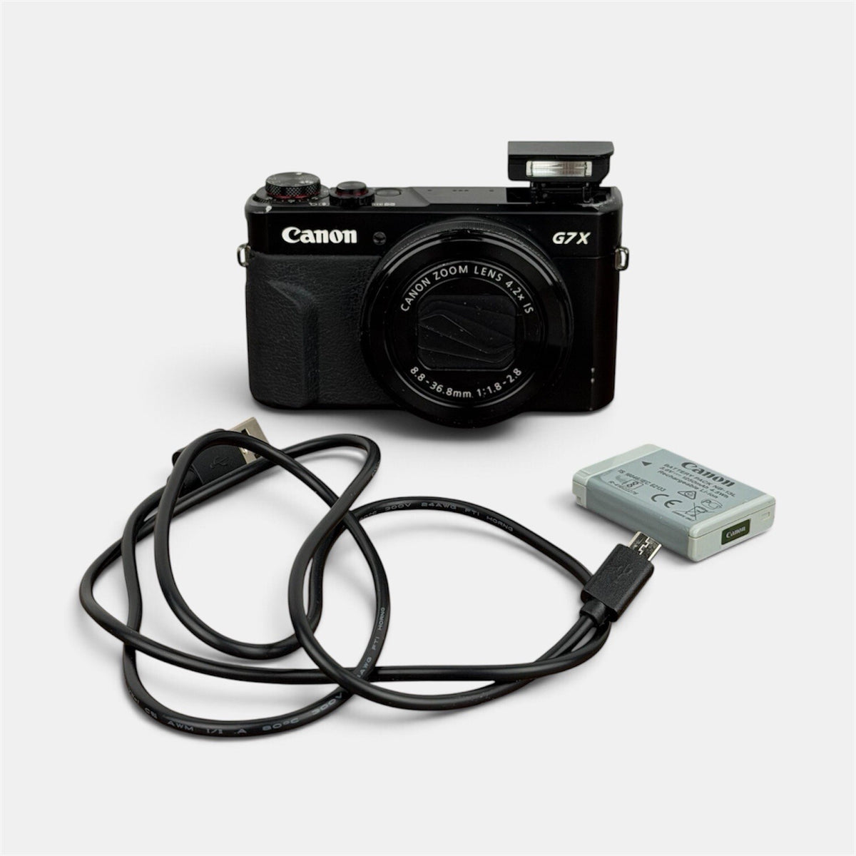 Canon PowerShot G7X Mark II 20.1MP Compact Digital Camera Black