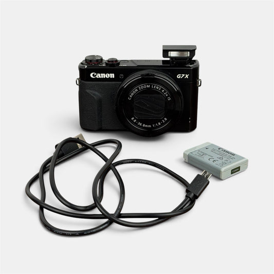 Canon PowerShot G7X Mark II 20.1MP Compact Digital Camera Black